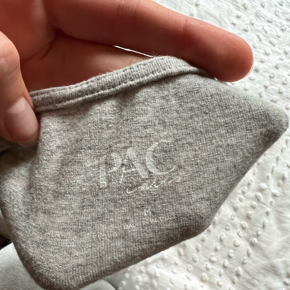 Grey PacSun Square-Neck Tee - Picture 3 of 3